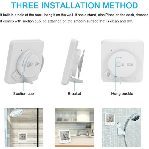 Hetang Yuese Waterproof Shower Clock, Touch Shower Timer
