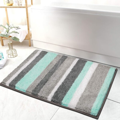 Tapis de bain en microfibre antidérapant Hetang Yuese