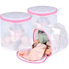 Hetang Yuese Lot de 3 sacs à linge pour soutien-gorge, panier à linge pour sous-vêtements