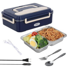 Hetang Yuese elektrische lunchbox voor in de auto, 3-in-1 draagbaar