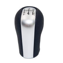 Matte en lederen auto versnellingspookknophoes T