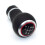 Matt Chrome Red Schalthebelring Skod 1