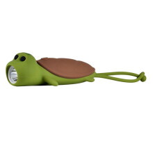 Soft Silicone Kids Flashlight USB Rechargeable Cute Turtle Night Light for Children Bedtime Story Camping Bedside Lamp