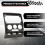 Adapter do Ramki Radia Samochodowego 9 Cali do  RIO 2002 2003 2004 2005 Android Radio Dash Fitting Panel Kit 6
