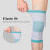 1 paio di ginocchiere compressive sportive per uomo e donna, supporto per le articolazioni 1