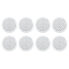 Lot de 8 Lingettes de Rechange pour Balai Vapeur pour S8001 S7001 S7201 S7000AMZ S8201 - Lingettes Lavables à Répétition