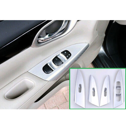 Για Nissan Sentra Sylphy 2012 2013 2014 2015 2016 ABS πόρτα χρώμιο