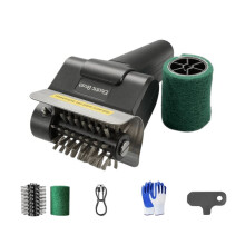 Elektrische Grillbürste, Wiederaufladbare Grillnetz-Reinigungsbürste, Robuste Scheuerbürste für Camping, Picknick und Grillen
