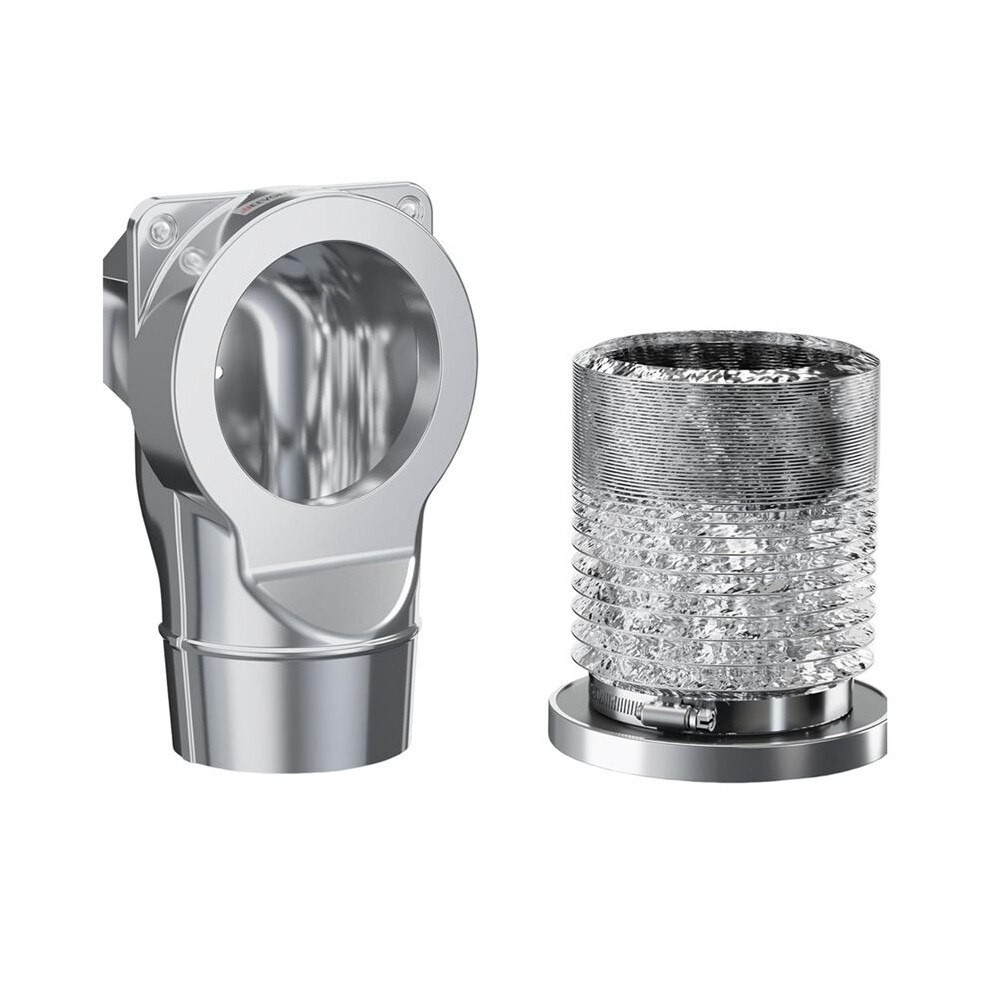 Magnetic Dryer Vent Coupling Dryer Magnetic Exhaust Connector Airtight Seal Dryer Vent Connector Kit 6032925408412