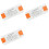 3X LED-Transformator 12V Strömförsörjning, Transformator 230V Till 12V LED, 36W 3A LED-Drivtransformator, LED-Lågspänningstransformator 1