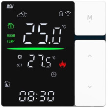 Wifi Thermostat Heat Regulator Backlight Wired Battery Floor Heating Furnace Controller Water Pump Lock Child Boiler