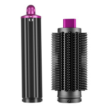 Round Brush & 40MM Long Hair Barrels Attachment for Airwrap HS01 HS05 HS8 for Straight Wavy Curly B