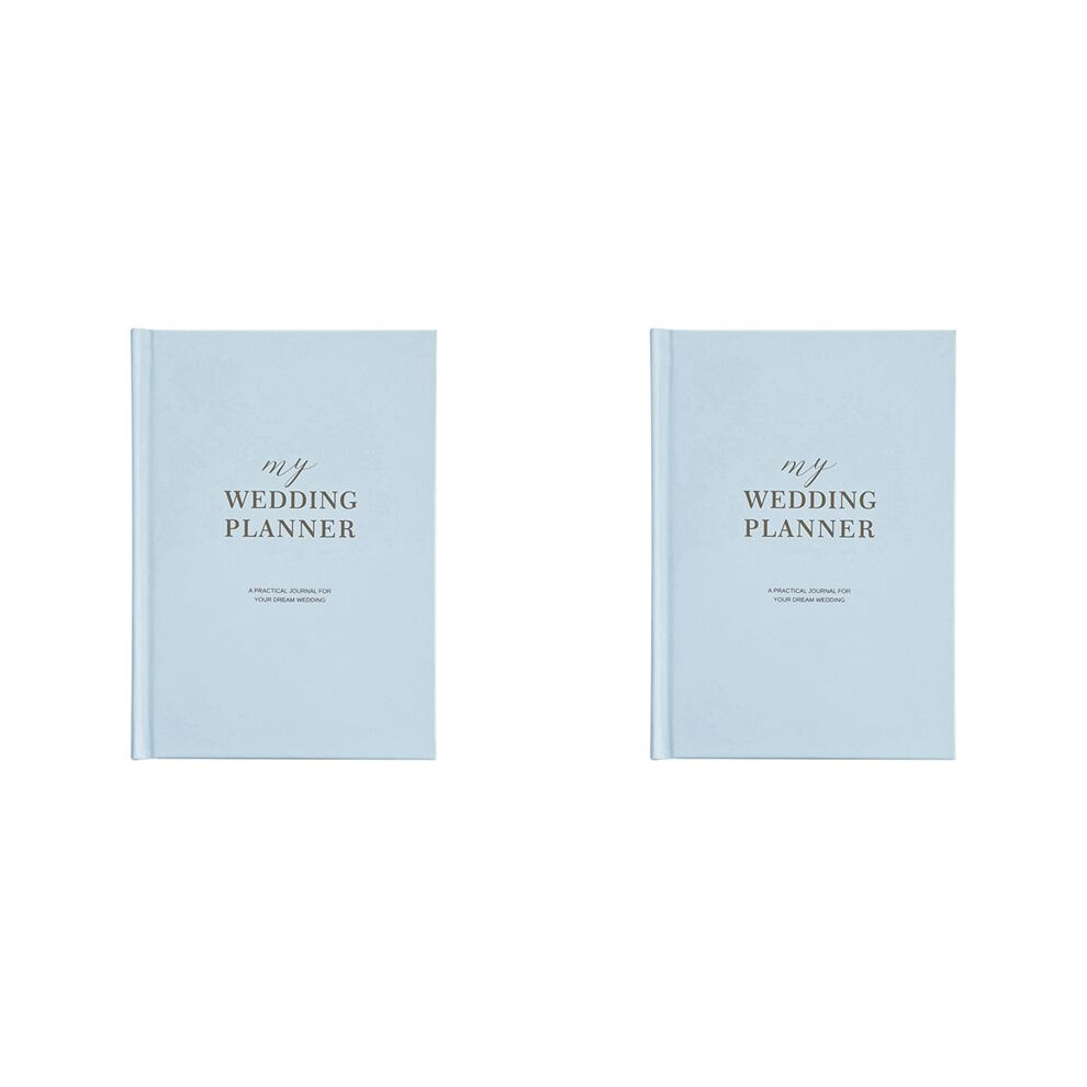 2X Wedding Planner Book And Organiser The Complete Bridal Planning Journal For Engaged Couples A5 Hardcover Notebook 4711521361780