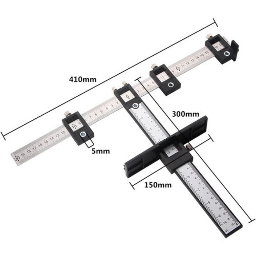 Bagues de guidage de perçage réglables Hetang Yuese Hole Finders