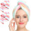 Lot de 2 serviettes pour cheveux en microfibre Xingfeng 1