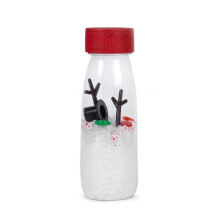Botella sensorial - PETIT BOUM - Navidad - hecha a mano en España - irrompible - sin BPA ni ftalatos