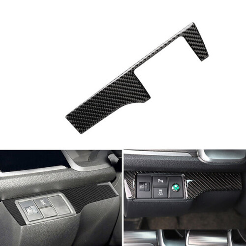 Koplampschakelaar in autostijl van echt koolstofvezel
