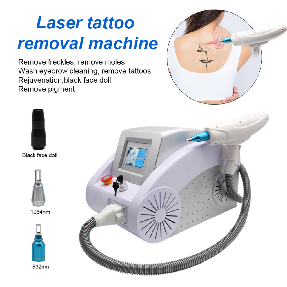 Stoyotu Profession Laser Tattoo Eyebrow Washing Machine Nd Q Switch Yag 1064Nm 532Nm Blackface Doll Remove Spots Moles Dead Skin Salon