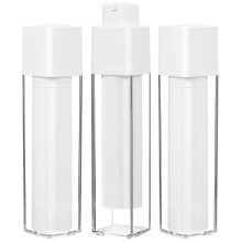 3pcs Airless Cosmetic Pump Bottles Empty Travel Lotion Dispenser Face Cream Bottles