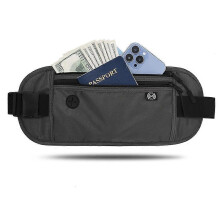 Type B Waterproof Anti-Theft Storage Bag Travel Waist Pouch for Phone,ID Cards,Passport
