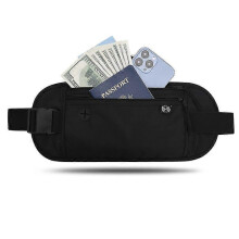 Type A Waterproof Anti-Theft Storage Bag Travel Waist Pouch for Phone,ID Cards,Passport