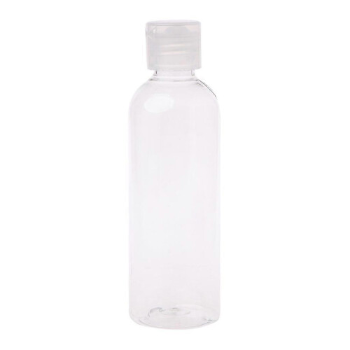 100MlClear Flip Top Cap Refillable Bottle Transparent Small Simple Empty Bottles