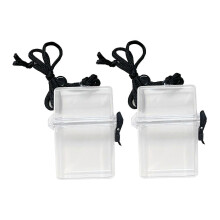 2 Pieces Waterproof Containers Waterproof Cases for Surfing Swimming Boating