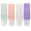 Refillable Travel Containers Shampoo Bottles Light Green Prevent Spills 1