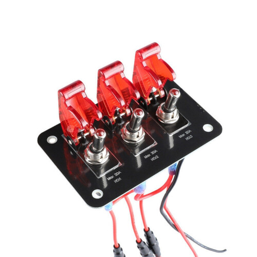 Auto, boot, caravan, modificatie, voeding 12-24V schakelaar
