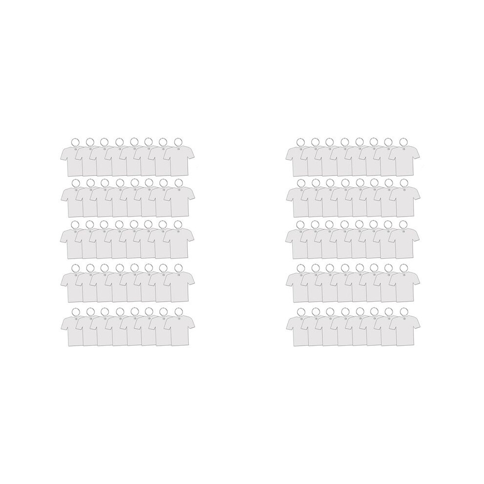 80 Pack Sublimation Keychain Blanks Double Sided Heat Transfer Football Sublimation Keychains Blanks Bulk, A 4713327037272
