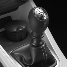 6-versnellingspookknop met lederen bal voor Renault Megane 3, Clio Laguna, Nissan