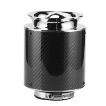 Universeel koolstofvezel autofilter (76 mm/3 inch) ter vervanging van het originele filter.
