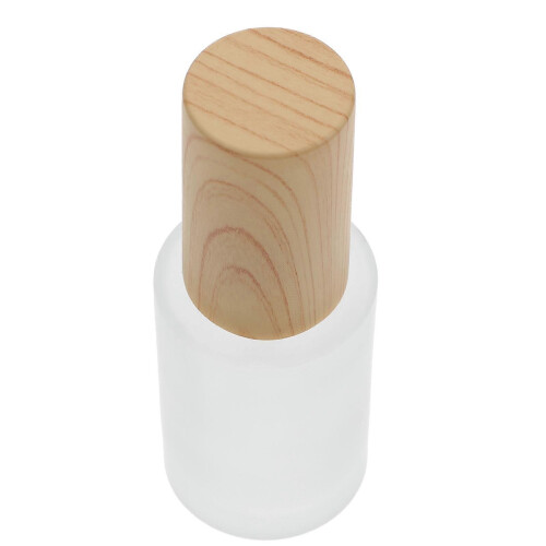 Spray Bottles for Perfume Round Top Storage Essential Oil Container Light Yellow 30ml 1Pack 1