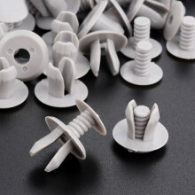 50pcs Car Fastener Panel Trim Linings Gray