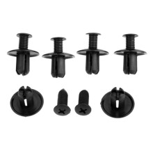 50pcs Plastic Rivets Push Car Clips Door Panels