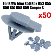 50 pcs Outer Fender Hub Cap Arch Clips for Mini-Cooper Co