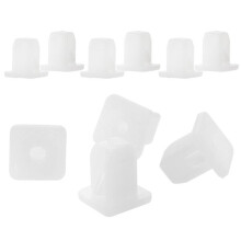 50/100 pcs Car Panel Clip Mounting Clip 10mm Square