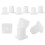50/100 pcs Car Panel Clip Mounting Clip 10mm Square 1