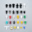 500pcs Mixed Fasteners Door Panel Panel Rivets for Cars 1