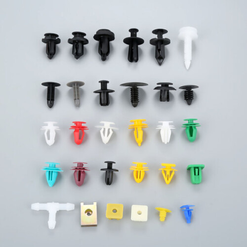500pcs Mixed Fasteners Door Panel Panel Rivets for Cars