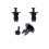 50Pc Auto Fastener Clips for GM Vehicles 1