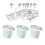 20pcs Interior trim fixing clips Holder Instrument Gromm 1