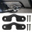 2 pcs Black Car Sun Visor Fastener Clip J 1