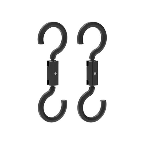 2pcs Universal Car Seat Headrest Storage Box Hook
