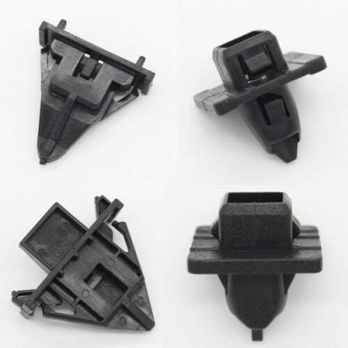 4Pcs Injection Molded Clip Holder Set Towing Eye Hook