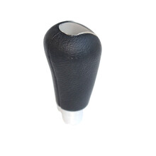Chromen knop voor de automatische versnellingspook van een auto, voor