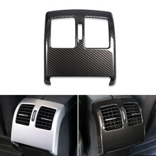 Autostyling Koolstofvezeltextuur Airconditioning Achter