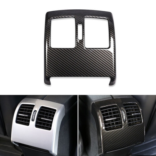 Autostyling Koolstofvezeltextuur Airconditioning Achter