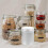 6Pcs Aluminum Jars Refillable Containers Empty Jars Small Storage Container 80ml 3