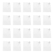 Refillable Lotion Bags White Suction Mouth Cosmetics Bags for Storage 40Pcs